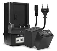 CELLONIC 2X Batterie Compatible avec Sony AX53 4K HANDYCAM FDR-AX53