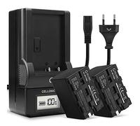 CELLONIC 2X Batterie Compatible avec Sony CCD-SC5, CCD-SC65, BC-VM50, XL-B2