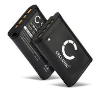 CELLONIC 2X Batterie Compatible avec Sony Cyber-Shot DSC-H400, ZV-1, NP-BX1