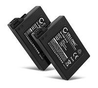 CELLONIC 2X Batterie Compatible avec Sony PSP Slim & Lite 2, 3, PSP-S110