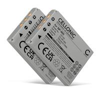 CELLONIC 2X Batterie pour Appareil Photo Compatible avec Nytech DS-7210, DS-8210, DS-8310, DM6331 - (750mAh, 3.7V)