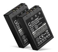 CELLONIC 2X Batterie pour Appareil Photo Compatible avec Olympus Pen E-PL8, Pen E-PL7, Om-D E-M10 Mark II, BLS-50 - (1000mAh, 7.4V)
