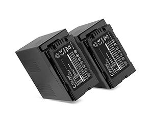CELLONIC 2X Batterie pour Appareil Photo Compatible avec Panasonic HC-X1, HC-X1000, HC-MDH3, VW-VBD29 - (7800mAh, 7.4V)
