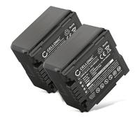 CELLONIC 2X Batterie pour Appareil Photo Compatible avec Panasonic Lumix DMC-L10, HDC-SD100, HDC-HS9, VW-VBG070 - (1320mAh, 7.2V)
