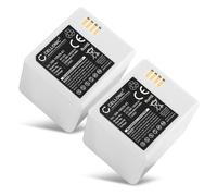 CELLONIC 2X Batterie pour Domotique/Smart Home Compatible avec Arlo Pro 1, Pro 2, A-1 - (2000mAh, 7.4V)