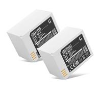 CELLONIC 2X Batterie pour Domotique/Smart Home Compatible avec EZVIZ C3A, BL-BC-01 - (5500mAh, 3.8V)