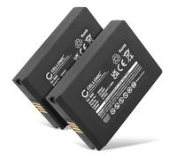 CELLONIC 2X Batterie pour Terminal de paiement/TPE Compatible avec Vectron MobilePro 3, B60 - (3000mAh, 3.7V)
