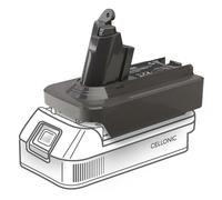CELLONIC, Adaptateur Compatible avec Batterie Makita 18V vers Dyson V6 - MT18V6 Convertisseur pour aspirateurs Dyson