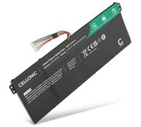 CELLONIC Batterie Compatible avec Acer Swift 3, Spin 5, Aspire V3, AC14B8K | 3600mAh, 11.4V, Lithium Polymère pour Acer Aspire V13, ES1, E11, E3, Chromebook 13 C810, E1-111, Packard Bell EasyNote LE69KB