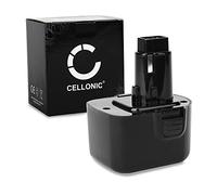 CELLONIC Batterie Compatible avec Dewalt DC740, DC740F2, DC740K2, DC740KA, DC740KN, DW907, Dewalt DE9071, DE9074 3Ah 12V NiMH