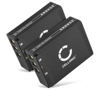 CELLONIC Batterie Compatible avec Fuji FinePix SL300, S1, NP-85 | 2x, 1500 mAh, 3,7 V, Lithium-ion pour Fuji FinePix SL240, SL260, F305