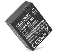 CELLONIC Batterie Compatible avec GoPro Hero 3, 3plus, AHDBT-201, AHDBT-301 | 1050mAh, 3.7V, Lithium Ion pour GoPro Hero 3 Black, Hero 3 Silver, AHDBT-302