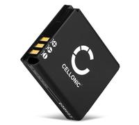 CELLONIC Batterie Compatible avec Panasonic DMC-FC01, DMC-LX9, CGA-S005 | 1100mAh, 3.7V, Lithium Ion pour Panasonic Lumix DMC-FS1, DMC-FS2, CGA-S005E, DMW-BCC12