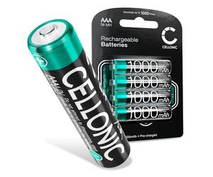 CELLONIC, Batterie Compatible avec Philips XL490, XL495, XL4901S (1000mAh, 1.2V) Batterie de Remplacement NiMH 1.2V