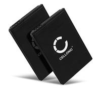 CELLONIC, Batterie Compatible avec Siemens Gigaset SL400, Gigaset SL450HX, Gigaset SL78H (850mAh, 3.7V) 2X Batterie de Remplacement V30145-K1310-X445