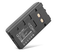 CELLONIC Batterie compatible avec Sony GV500, GV300, SV300, EB55, NP-33 | 2100mAh, 6V, NiMH pour Sony S50E, GV8, GVS50, 10D, CCD-2006I, CCD-330E, CD-TR333, GV9, HVL-20K, M7U, NP-55, NP-66