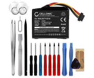 CELLONIC Batterie Compatible avec Tomtom GO 1000, 1005, Go Live 2050, 4CQ02 | 1000mAh, 3.7V, Lithium Ion pour TomTom GO Live 1005 Europe, 1000, Go Live 2050 World, 4CS0.002.01, 2405M, 2405T, VF1C