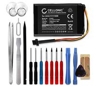 CELLONIC Batterie Compatible avec Tomtom Start 62, Go 60, 600, AHA11111009 | 1200mAh, 3.7V, Lithium Ion pour TomTom XL 30, 350, Go 61, ONE XL Europe, XXL 540, Start 60 EU, 540s, ONE 4th Edition, VF6D