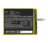 CELLONIC, Batterie Lecteur Code Barres Compatible avec Urovo i6310 Compatible avec Unitech EA502, EA500 (3650mAh, 3.8V)