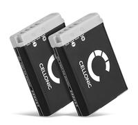 CELLONIC, Batterie pour Appareil Photo Compatible avec Canon PowerShot G7 X, PowerShot SX740 HS, PowerShot G7 X Mark II (1010mAh) 2X