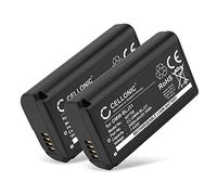 CELLONIC, Batterie pour Appareil Photo Compatible avec Panasonic Lumix DC-S1, Lumix DC-S1H, Lumix DC-S1R (3400mAh, 7.4V) 2X