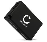 CELLONIC, Batterie pour Caméra, Compatible avec Canon EOS 200D, LP-E17, 750D, 77D, R8, 800D (7.4V, 950mAh)