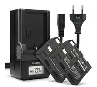 CELLONIC, Batterie pour Caméra Compatible avec Konica Minolta NP-400, DiMAGE Dynax 5D, 7D, A2 (7.4V, 1600mAh) 2 Pièces + Chargeur