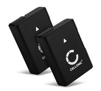 CELLONIC, Batterie pour Caméra, Compatible avec Nikon D3100, D3200, D5100, D5300, D5600, D3300 (7.4V, 1050mAh) 2 Pièces