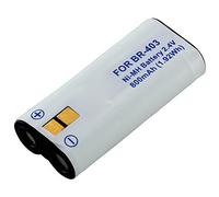 CELLONIC, Batterie pour Caméra, Compatible avec Olympus DS-5000, BR-403, DS-2300, DS-3300 (2.4V, 800mAh)