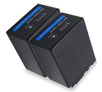 CELLONIC, Batterie pour Caméra, Compatible avec Panasonic SDR-H80, SDR-H20, AG-HMC150, AG-AC160 (7.4V, 7800mAh) 2 Pièces