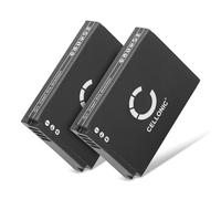CELLONIC, Batterie pour Caméra, Compatible avec Samsung PL210, BP85A, SH100, PL211, WB210 (3.7V, 750mAh) 2 Pièces