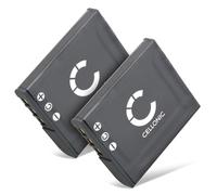 CELLONIC, Batterie pour Caméra, Compatible avec Sony NP-BG1, Cyber-Shot DSC-H3, DSC-HX30 (3.7V, 900mAh) 2 Pièces