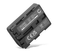 CELLONIC, Batterie pour Caméra Compatible avec Sony NP-FM500H, NP-FM50, Cyber-Shot NP-FM30 (7.4V, 1600mAh)