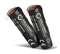 CELLONIC, Batterie pour Collier Chien GPS Compatible avec Garmin Alpha 100, T5 GPS, TT15 (2600mAh, 3.7V) 2X Batterie de Remplacement 361-00029-02 010-10806-30 010-11828-03