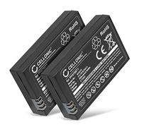 CELLONIC, Batterie pour Drone Compatible avec Parrot Race, Night, Hydrofoil (550mAh, 3.7V) 2X