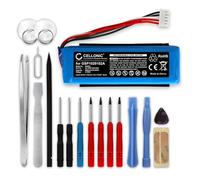 CELLONIC, Batterie pour Haut-Parleur Compatible avec JBL Charge 3 (6000mAh, 3.7V) + kit d'outils Batterie de Remplacement GSP1029102A