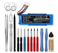 CELLONIC, Batterie pour Haut-Parleur Compatible avec JBL Flip 4, Flip 4 Special Edition (3000mAh, 3.7V) 1x + kit d'outils Batterie de Remplacement GSP872693 01, GSP872693 03A