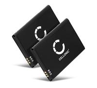 CELLONIC, Batterie pour Routeur et hotspots Mobiles Compatible avec Huawei E5377, E5372, HB554666RAW, HB5F2H, E5330 (3.7V, 1700mAh) 2 Pièces