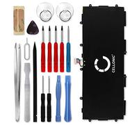 CELLONIC, Batterie pour Tablette Compatible avec Samsung Galaxy SM-T520 Tab Pro 10.1 (3.8V, 6600mAh) + Kit d'outils