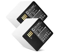 CELLONIC, Batterie pour Technologie Domestique, Compatible avec Arlo Pro 3 Floodlight, Go 2, 4 XL, A-14, Ultra 2 (3.7V, 10400mAh) 2 Pièces