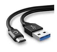 CELLONIC Câble Micro USB vers USB A Charge et Data Compatible avec Sony Dualshock 4 / PS VR Aim Controller 2.0 2A PVC Noir 2m Console Manette Gaming