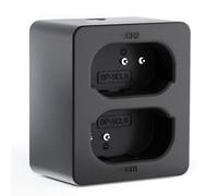 CELLONIC Chargeur Double LC-SCL6 Smart et Rapide Compatible avec Leica LC-SCL6 Alimentation Dual LC-SCL6 de Charge