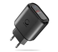 CELLONIC Chargeur USB pour téléphone Smartphone Tablette Chargeur Rapide avec QC Quick Charge 3.0 24W - 3A Bloc Alimentation USB 1x Prise USB Adaptateur Secteur USB Chargeur Secteur USB