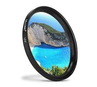 CELLONIC® Filtre UV pour objectifs Photo Canon EF 100 EF-M 18-55 EF-S 55-250 MP-E 65 (Ø 58mm) de 58mm, Filtre Ultraviolet, Protection d'objectif, bloquant Soleil, Parfaitement Transparent