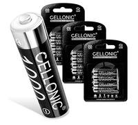 Cellonic Piles Rechargeables AAA - 1000mAh - préchargées, durables, Longue durée de Vie - 12x Accus Rechargeable AAA (Micro / HR03 / AAA) Batteries