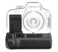 CELLONIC Poignée Batterie Compatible avec Canon EOS 2000D, 1100D, BG-E10 | Pour LP-E10 Batteries, Poignée verticale conçue pour un confort de prise de vue prolongé pour Canon, 1300D, Rebel T6