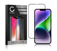 CELLONIC Protection d'écran en verre compatible avec Apple iPhone 14 Plus (3D Case-friendly résistance 9H 0,33mm Full Glue) smartphone téléphone portable GSM