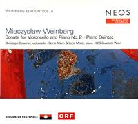 Weinbe – Intégrale Vol.4: Sonate pour violoncelle No.2 & Quintette pour piano – Neos Overshoe