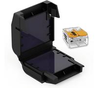 CellPack 410356 EASY-PROTECT/412 Boîte de gel pour bornes de raccordement flexible: 0.5-6 mm² rigide: 0.5-6 mm² 1 pc(s) noir Piece