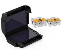 CellPack 410361 EASY-PROTECT/623 Boîte de gel pour bornes de raccordement flexible: 0.5-6 mm² rigide: 0.5-6 mm² 1 pc(s) noir